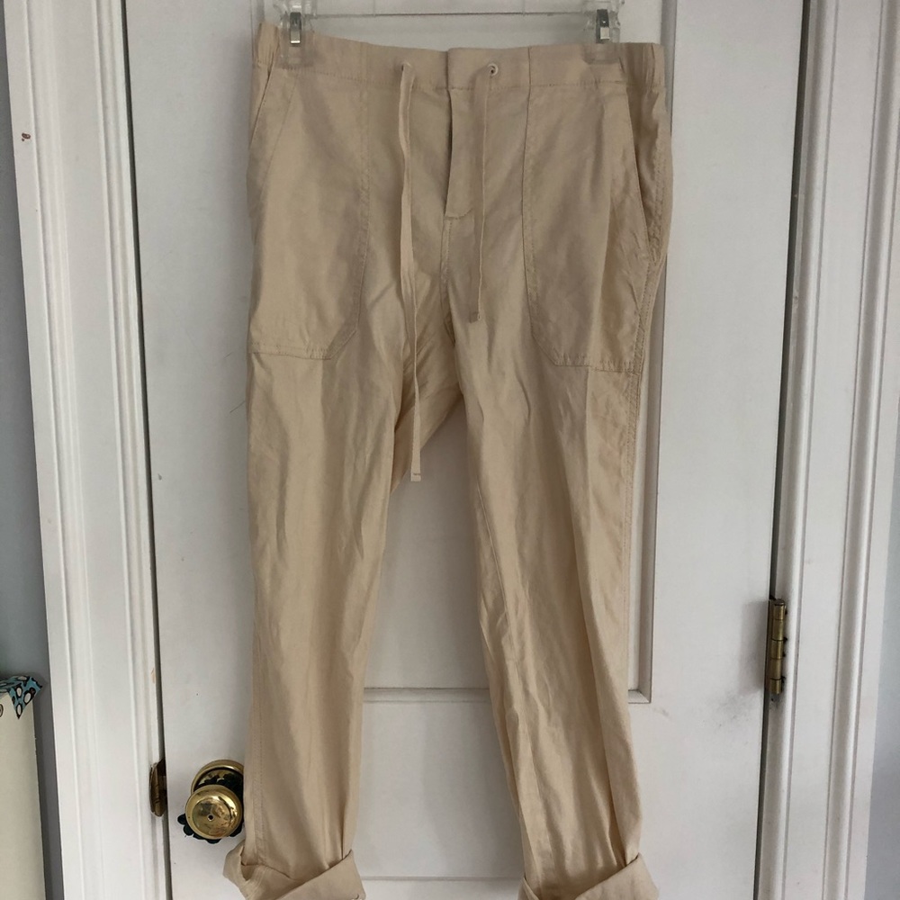 Lou&grey cream tie pants.